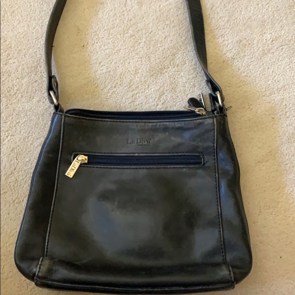 La diva black handbag